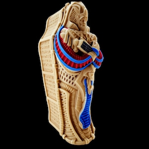 Egyptian Sarcophagus Miniature - DnD - TTRPG - TPG - Tabletop - Paintable - Pharaoh