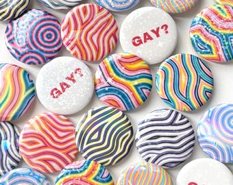 Przypinki Pride, opakowanie 3 szt.