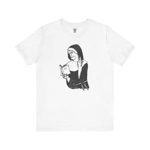 Rebellious Nun (Unisex Jersey Short Sleeve Tee)