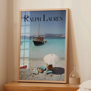 Poster di barche di lusso, stampa murale di riviste di moda, stampa di yacht vintage, arte vintage di barche retrò, copertina di riviste, vecchia stampa murale fisica