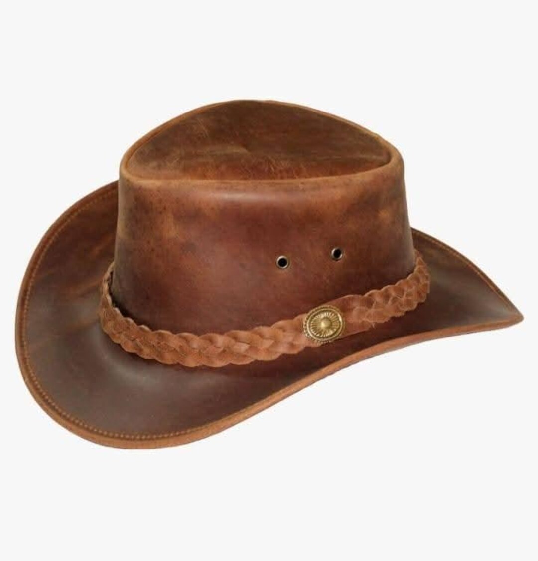 Cappello Cowboy Pelle Rosa Cappello Da Cowboy In Vera Pelle Amara, Colore Rosa, Con Sottogola, Fatto A Mano In UK, Taglie XS-2XL Cappello Cowboy In Pelle