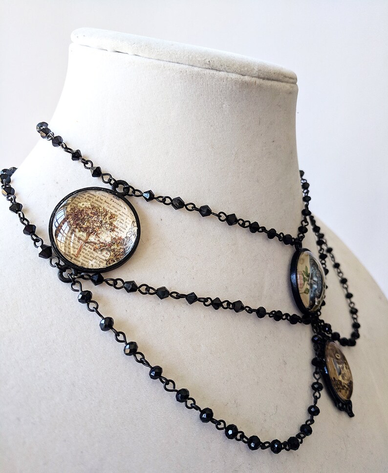 Memento Mori Victorian Jewelry Neo Victorian Metals Black Etsy