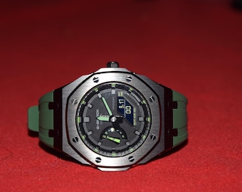 Slime verde personalizado Gshock ga-2100 1a3 personalizado
