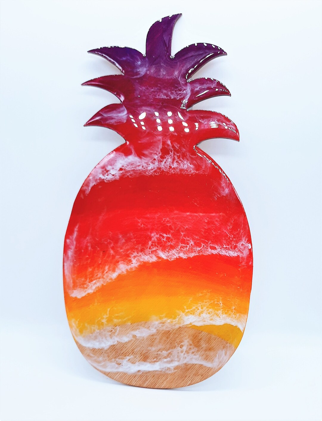 10 Handpainted Ecofriendly Epoxy Resin Seascape Coastal Beach Scene