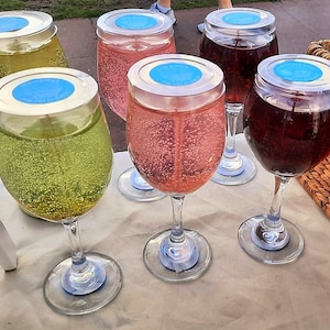 Chardonnay Wine Glass Gel Candle Gift for Wine Lover Wine Scented Candle Chardonnay Wine Glass Gel Candle Gift for Wine Lover Wine Scented Candle