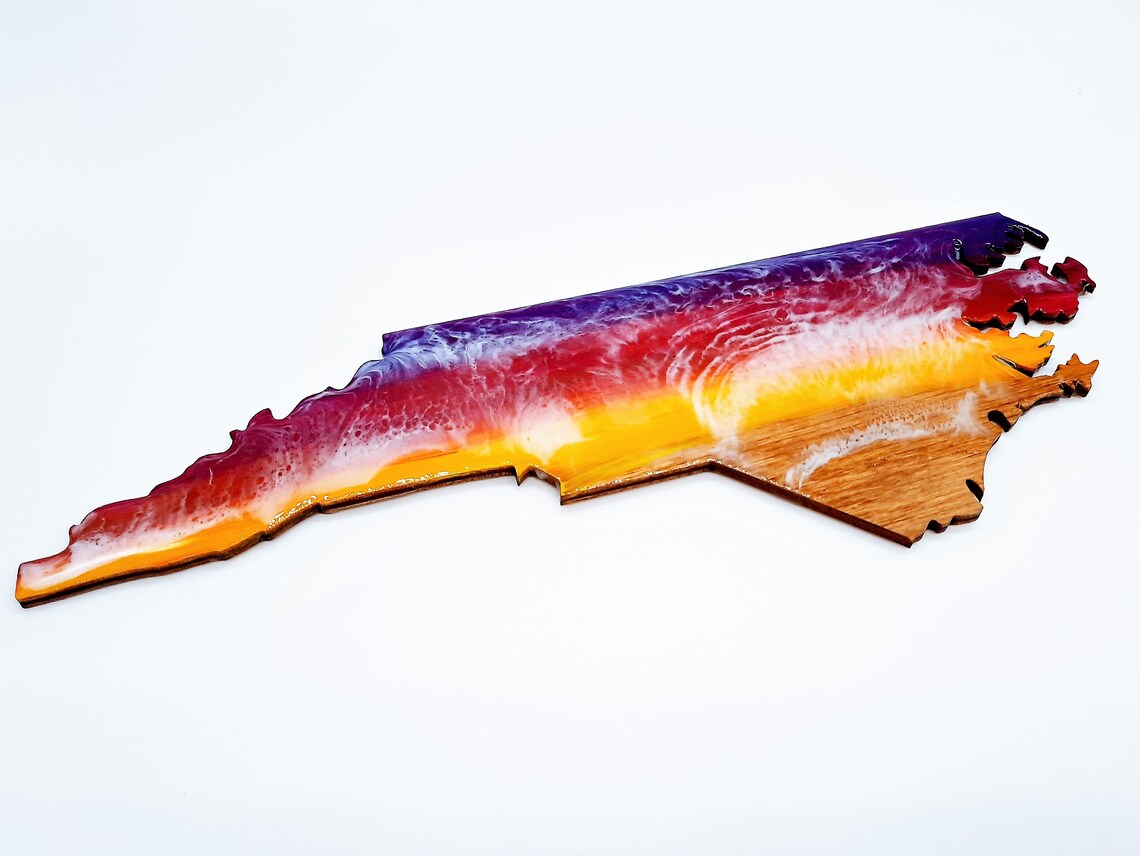 10 Handpainted Ecofriendly Epoxy Resin Seascape Coastal Etsy