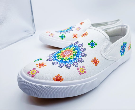 Painted tennis deals shoes