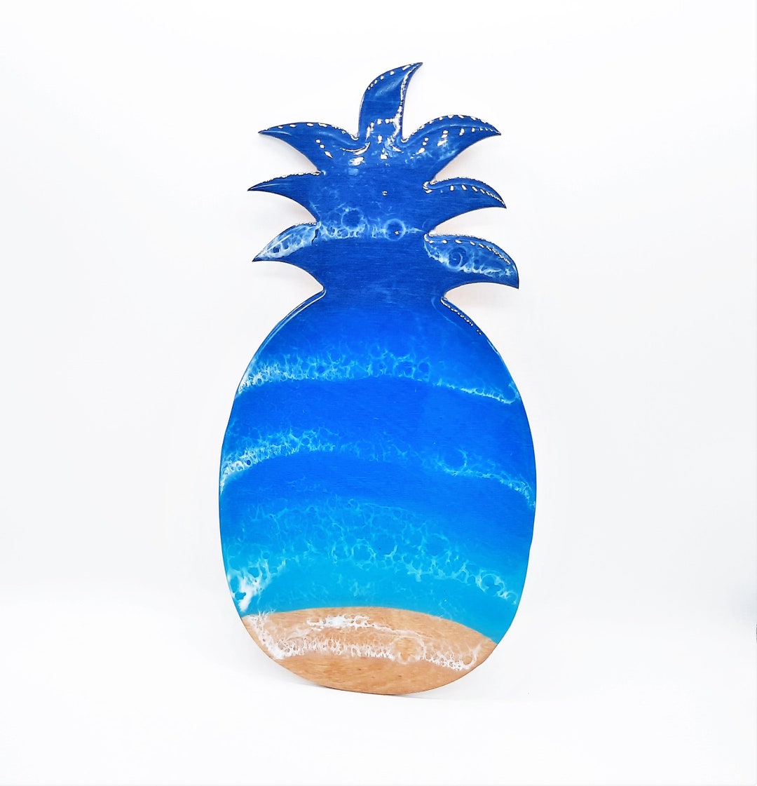 10 Handpainted Ecofriendly Epoxy Resin Seascape Coastal Beach Scene