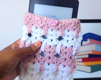 Kitty Cat Kindle Sleeve Crochet Pattern: Easy E-Reader Cover (PDF Pattern)
