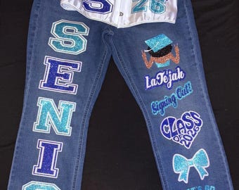 Custom Graduation Sets (Corset, Tshirt, Skirts,Jeans,Stole)