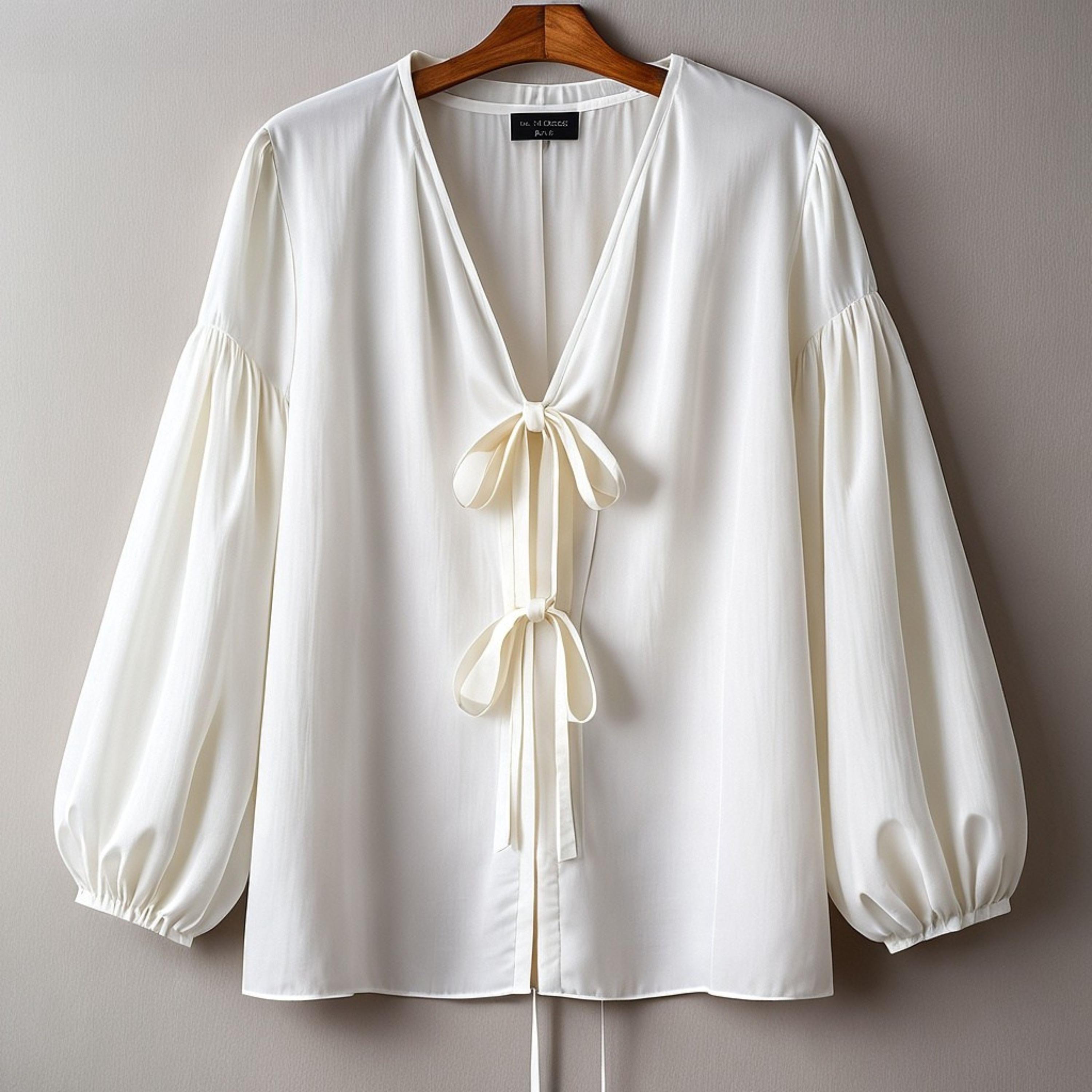 Easy Tie Top Sewing Pattern | PDF Blouse Pattern for Beginners | Loose ...