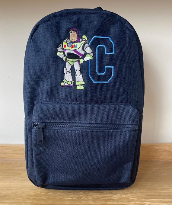 Personalised Kids Backpack: Embroidered Initial School Bag  display picture 3