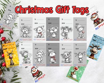 ALS Awareness PNG: Raise Awareness Christmas Gift Tags Digital Download