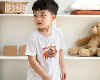 Schlag den Affen – Baumwoll-T-Shirt in Kindergröße