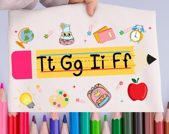 Design di apprezzamento per gli insegnanti TGIF: PNG SVG per sublimazione (download digitale)