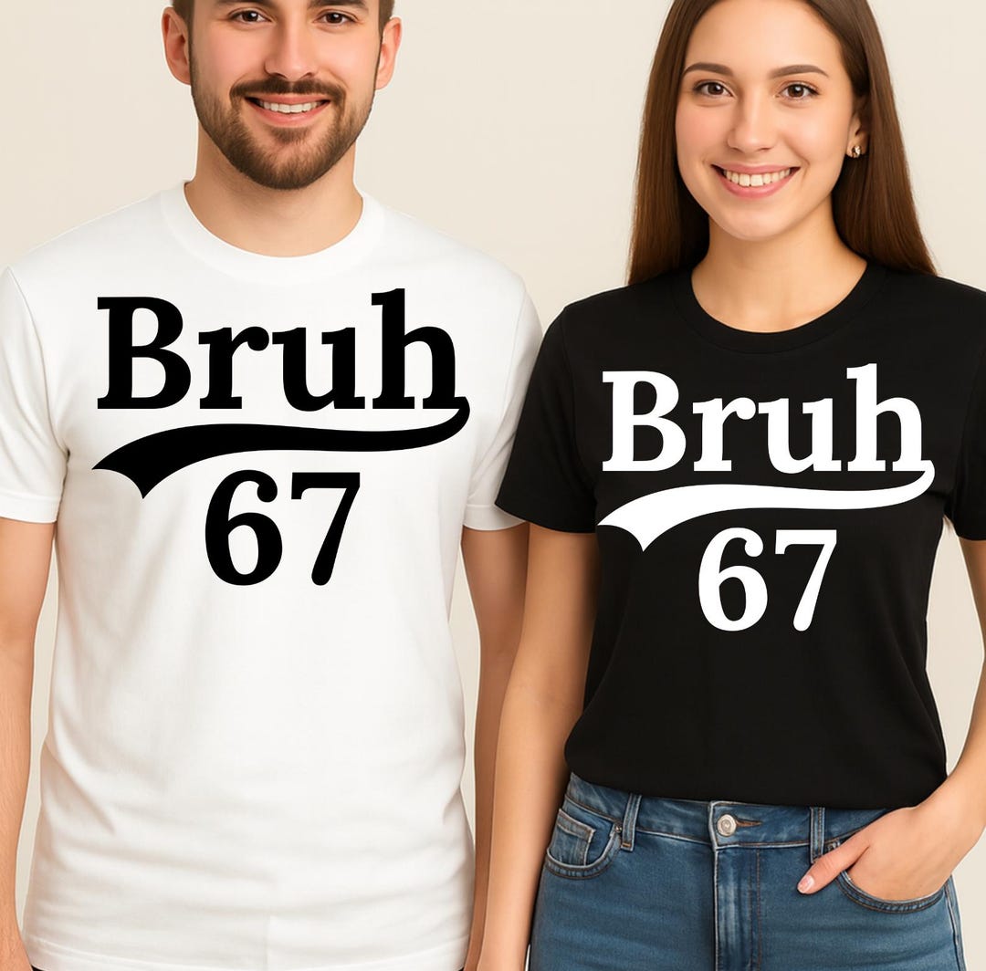 Bruh 67 PNG Bundle, Six Seven Ghost PNG, Gen Z Saying Clipart, Viral ...