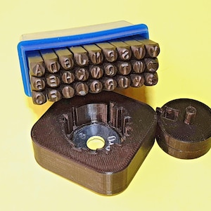 Metal Bitcoin Seed Phrase Storage Kit: 3D-Printed Jig & Punchers