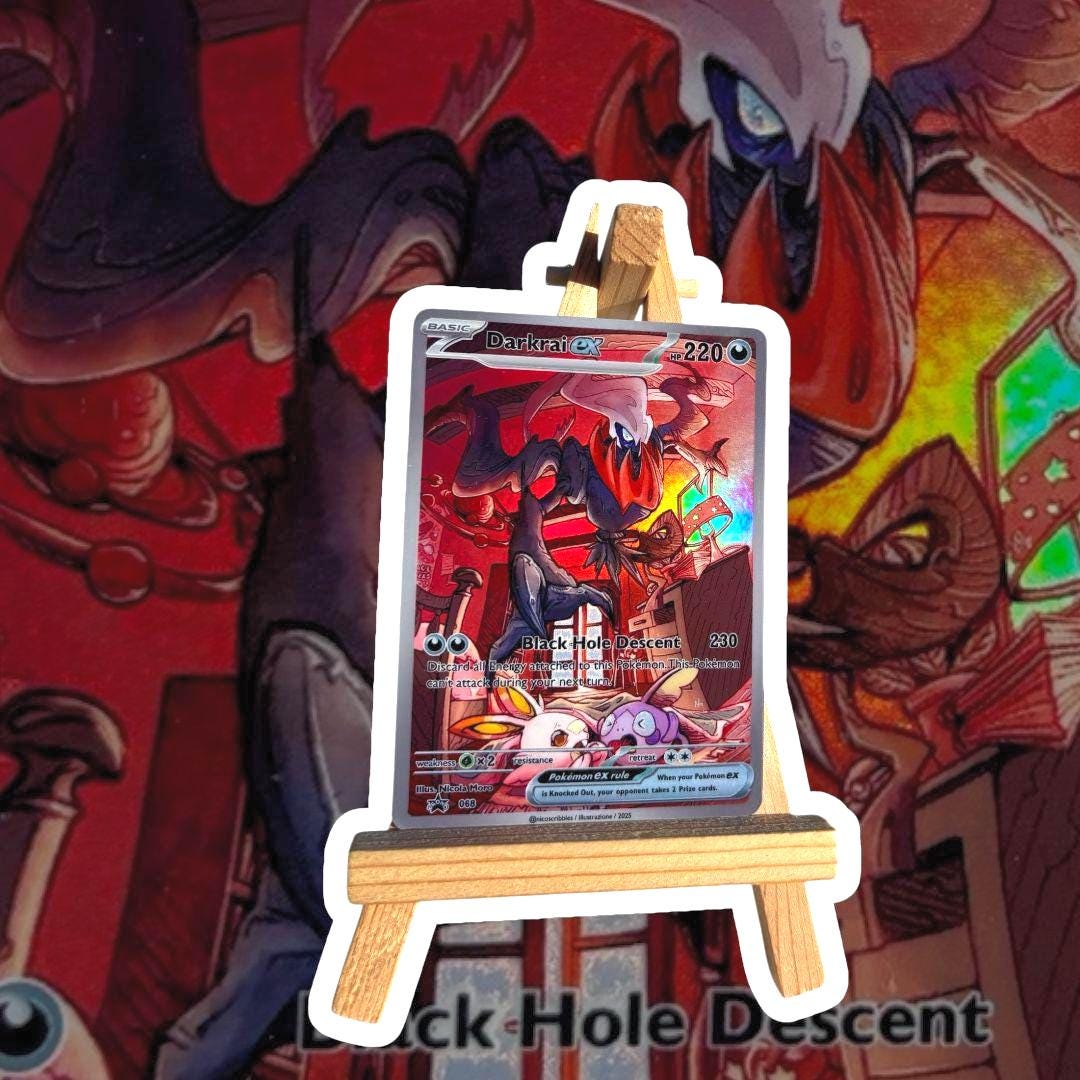 Darkrai EX Halloween Edition Custom Pokmon Card by Nicola Moro Rainbow Holo Collector's Card Limited Halloween Pokmon Gift - Etsy Darkrai EX Halloween Edition Custom Pokmon Card by Nicola Moro Rainbow Holo Collector's Card Limited Halloween Pokmon Gift - Etsy
