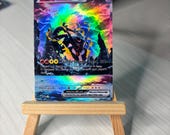 Mega Rayquaza Shiny Rainbow Holographic Custom Pokmon Card Rainbow Proxy + Sleeve & Toploader - Etsy Mega Rayquaza Shiny Rainbow Holographic Custom Pokmon Card Rainbow Proxy + Sleeve & Toploader - Etsy