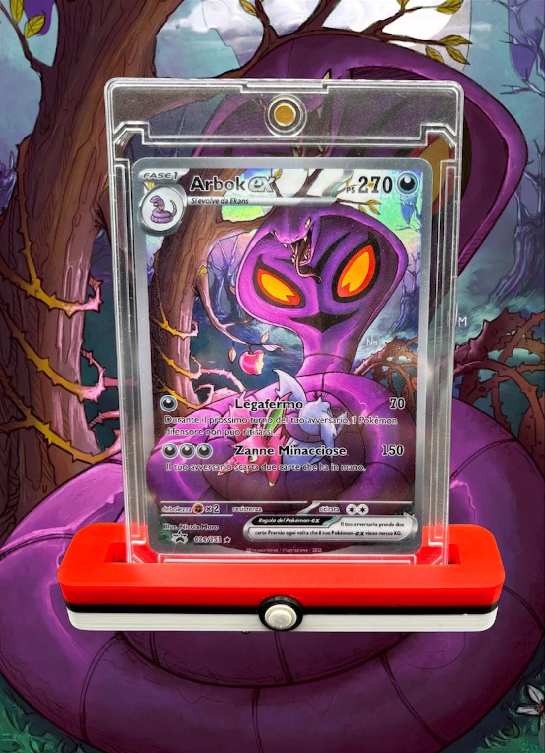 pokemon arbok card ex Holo SR 187/165 SV2a 151 Japanese Pokemon Card Japanese Pokemon Card [USED] – SelectAnime Evolves from Ekans Type Arbok | Pokémon Cards and