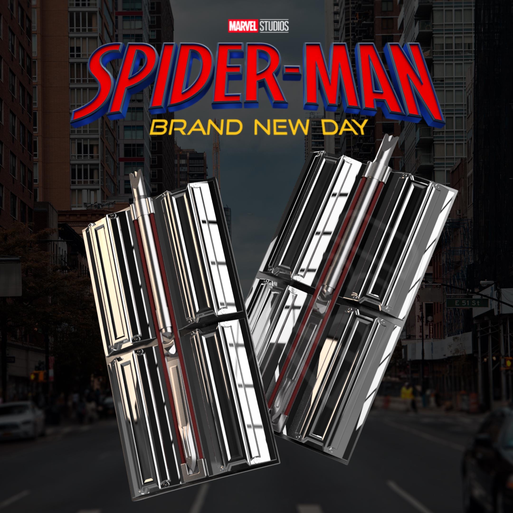 スパイダーマン：ブラン・ニュー・デイ ウェブシューター 3Dモデル