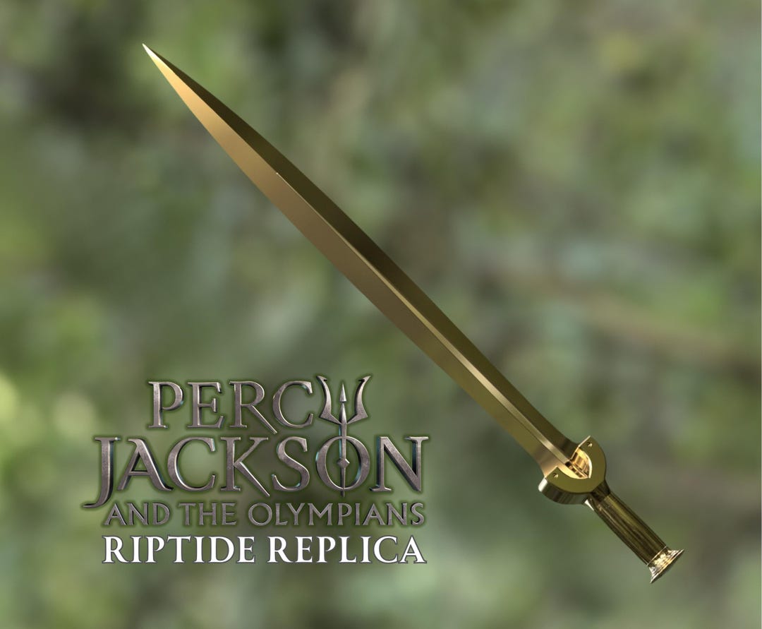 RIPTIDE Sword REPLICA 3D Model | (percy Jackson & the Olympians ...