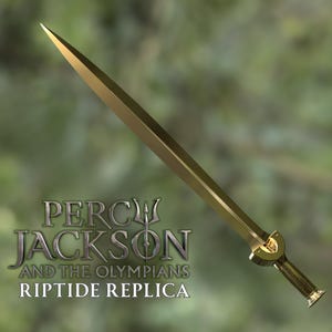 RIPTIDE Sword 1:1 Replica 3D Model | (Percy Jackson & the Olympians, Disney+) | STL File Download