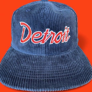 Detroit Corduroy Navy SnapBack