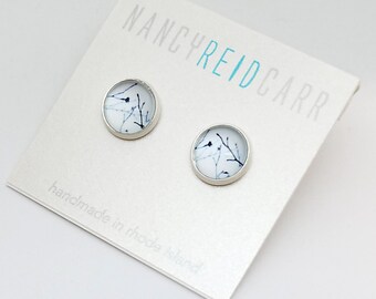 Twilight - Post Earrings - Photography - Handmade - Unique Gift - Matching Bracelet or Necklace Available - Wearable Art!