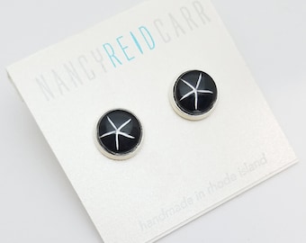 Sea Star - Post Earrings - Photography - Handmade - Unique Gift - Matching Bracelet or Necklace Available - Wearable Art!