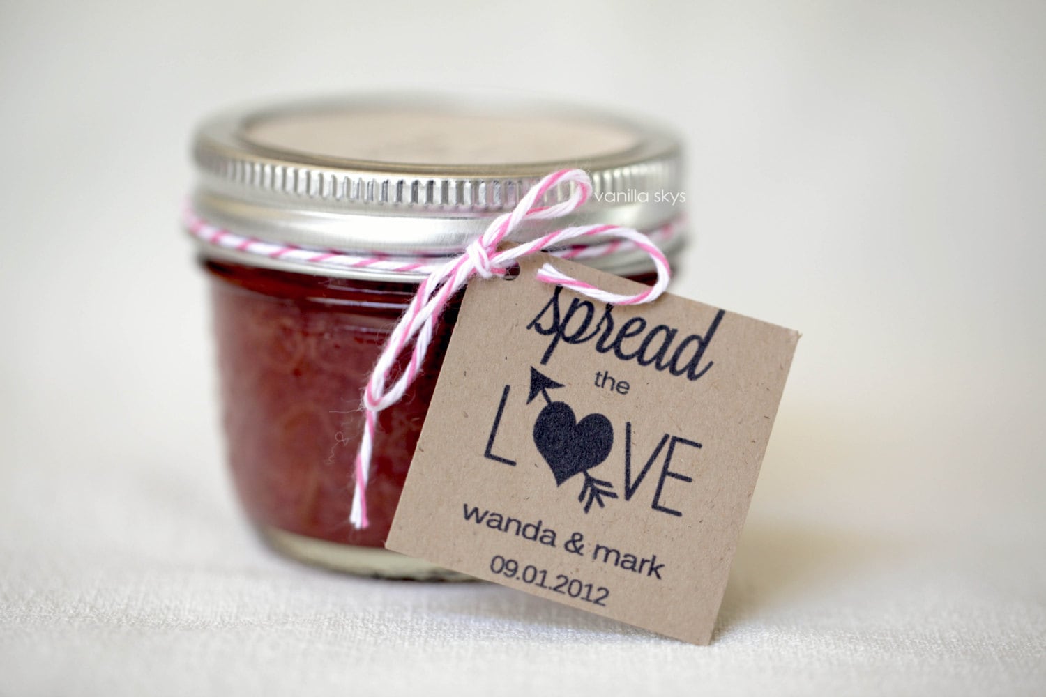 Favor Jam Jelly Tags