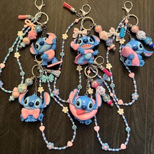 LLAVERO Y Charm para Bolso STITCH. imagen 5