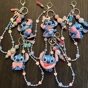 LLAVERO Y Charm para Bolso STITCH. imagen 7