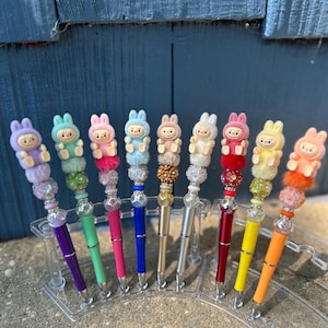 LABUBU beaded pen , characters, cute pen