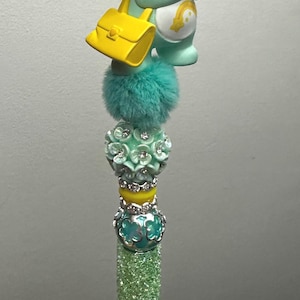 CARE BEARS GLAM beaded pens , characters , elevate your stationary station. image 5