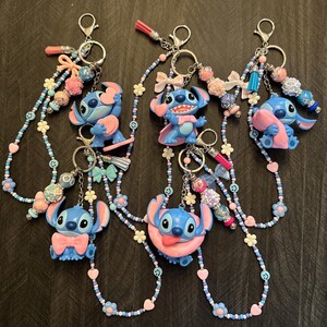 LLAVERO Y Charm para Bolso STITCH. imagen 3