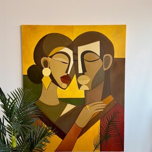 Eternal Fusion – Original Oil Painting on Canvas