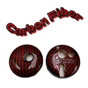 E-collar Technologies Micro Educator/Mini Educator ET/ME-300 Transmitter Skin – Red Carbon Fiber Hydrographic Shell – Custom E-Collar Cover