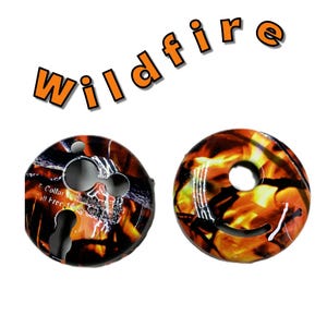 E-collar Technologies Micro Educator/Mini Educator ET/ME-300 Transmitter Skin – Wild Fire Hydrographic Cover – E-Collar Remote Shell
