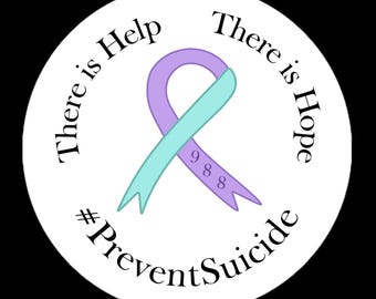 Prevent Suicide: Stickers Variation 2