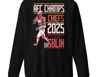 AFC Champions Kansas City Chiefs Crew Sweatshirt