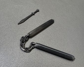 Nun Chucks and Mini Sword