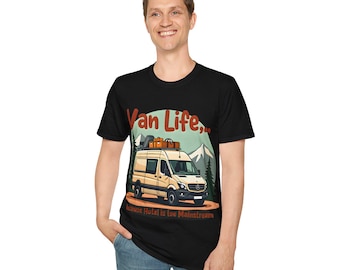 Van Life T-Shirt: Unisex Adventure Tee for Campers