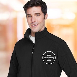 Personalized Embroidered Jacket, Custom Business Embroidered Jacket, Custom Business Logo, Embroidered Business Uniform, Embroidered Jacket