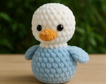 No Sew Amigurumi Ducky Häkelanleitung, No Sew Amigurumi, Crochet Duck Pattern, Ducky Pattern, Crochet Pattern, Ducky