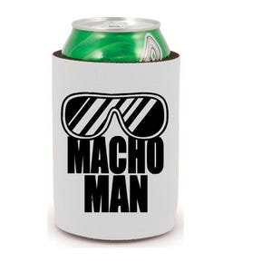 Macho Man Randy Savage Wrestling Can Cooler Holder Home Decor Wrestler Fan