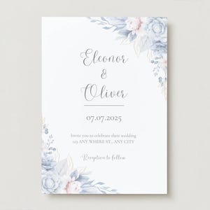 Invito Matrimonio Digitale Personalizzabile | Elegante e Moderno