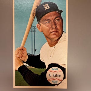 Topps Giants Baseball Card Al Kaline 1964 #12