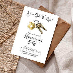 Housewarming Party Invitation: Editable New Home Invite (Digital Invitation Template) 4x6, 5x7 image 9