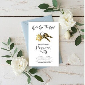 Housewarming Party Invitation: Editable New Home Invite (Digital Invitation Template) 4x6, 5x7 image 7